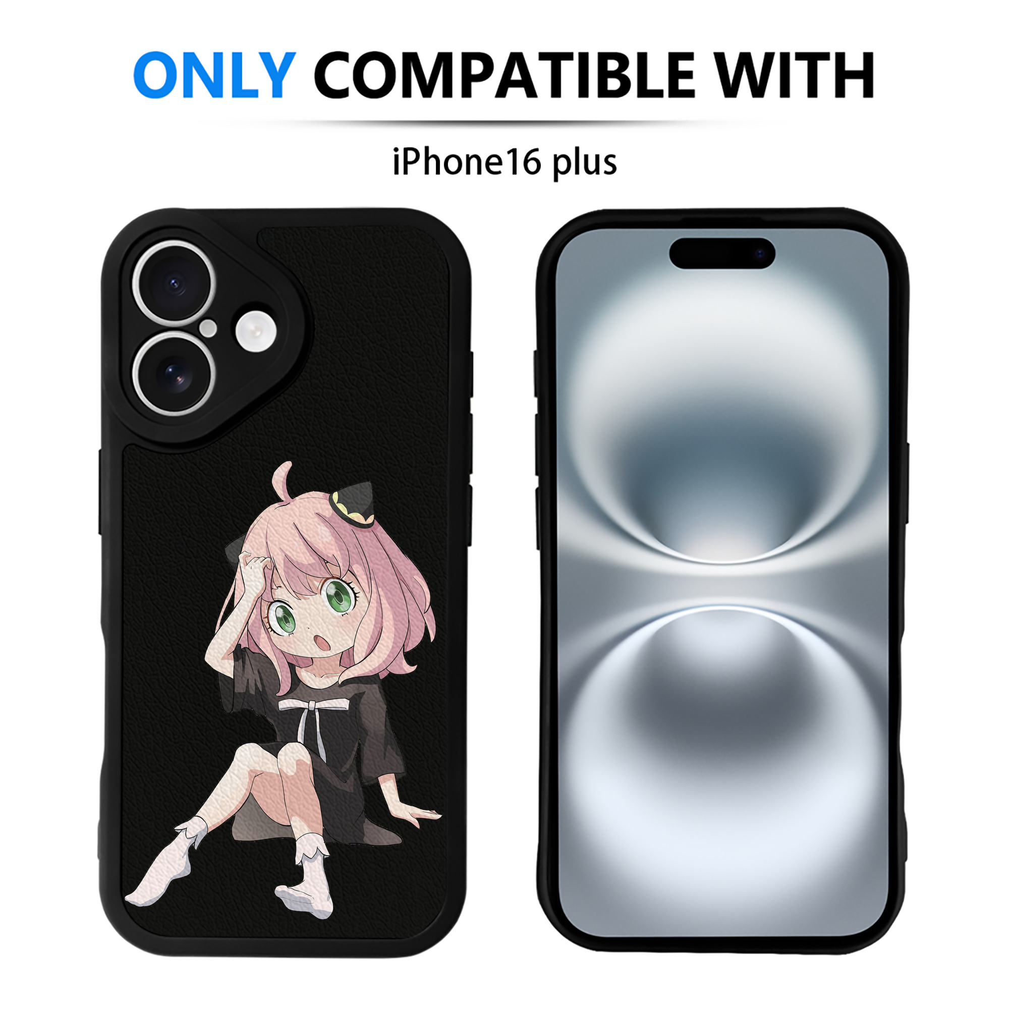 （画像用） SPY×FAMILY间谍家家酒 【iPhone 16シリーズ対応】シリコンスマホケース（レザー調） 材質：シリコン
